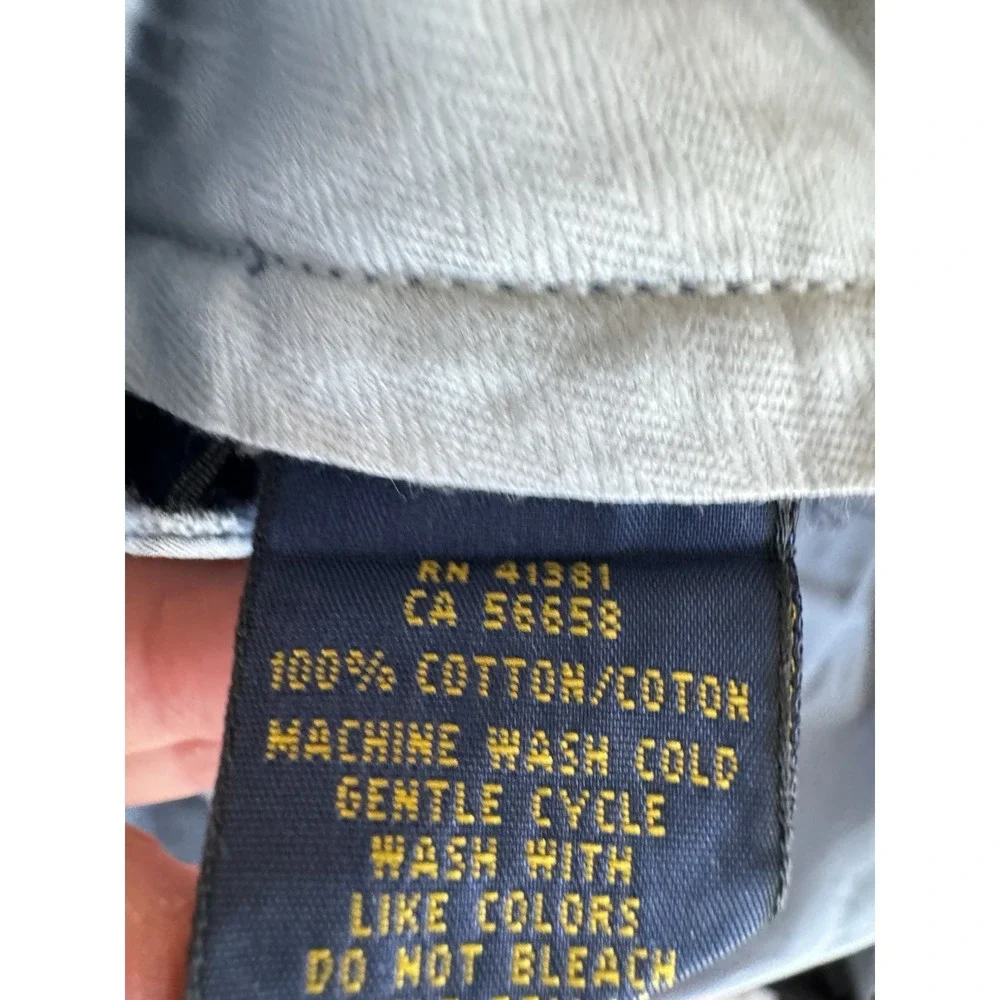 Polo Ralph Lauren Utility‎ Canvas Cargo Shorts Mens 40 Drill Blue Classic Fit